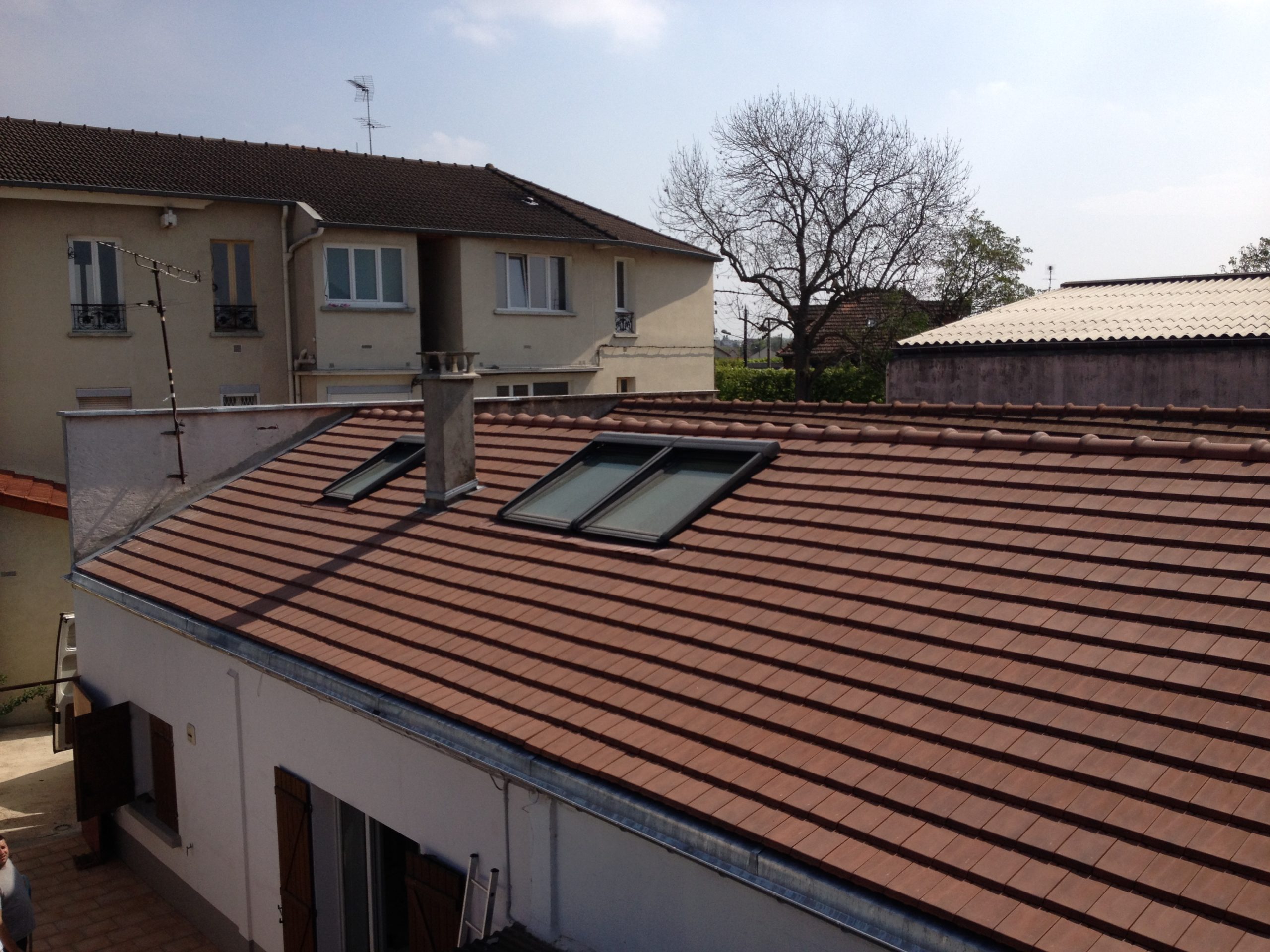 couverture en tuiles